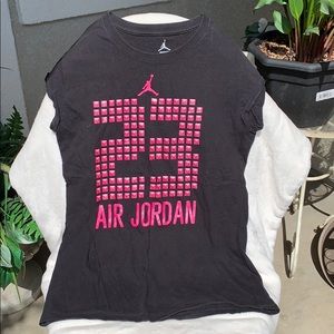 Jordan girls tee